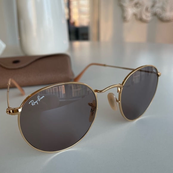 Nude rose evolve Ray Bans - Picture 2 of 7